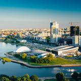 Aerial view of Minsk