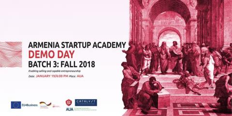 Armenian Start-up Academy Demo Day