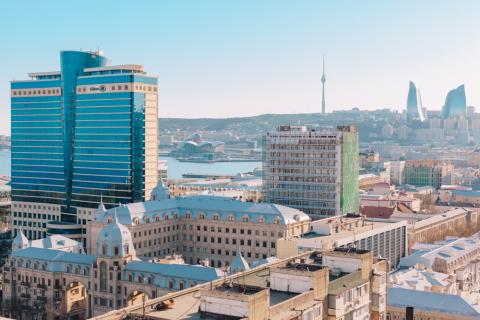 Baku skyline