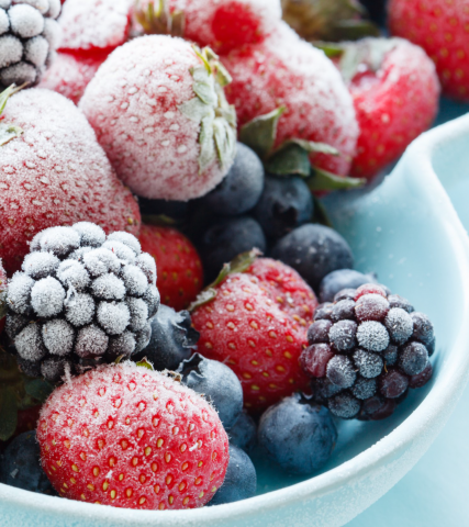 frozen berries