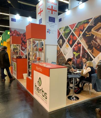 The Georgian stand at BioFach 2019