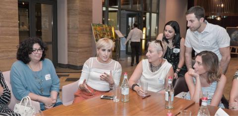 Participants at the Women Entrepreneur’s Club