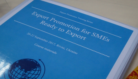 Course materials from the EU4Business export training in Rivne