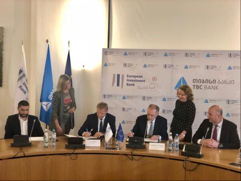EIB supports hundreds of small and medium-sized businesses and water projects in Georgia