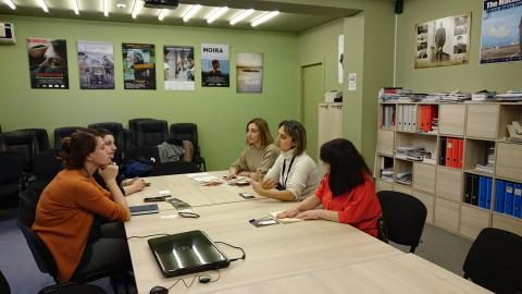 Armenian and Georgian filmmakers meeting in Tbilisi