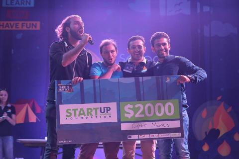 Cyber Mantis Games is one of the winners of Seven Startup Summit 2018