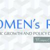 Women’s Role in Economic Growth and Policy Development
