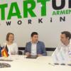 Representatives of the EU4Business SMEDA project sign a partnership agreement with the organisers of the 2017 Sevan Startup Summit, which will take place on the shores of Lake Sevan in Armenia from 24 to 31 July.